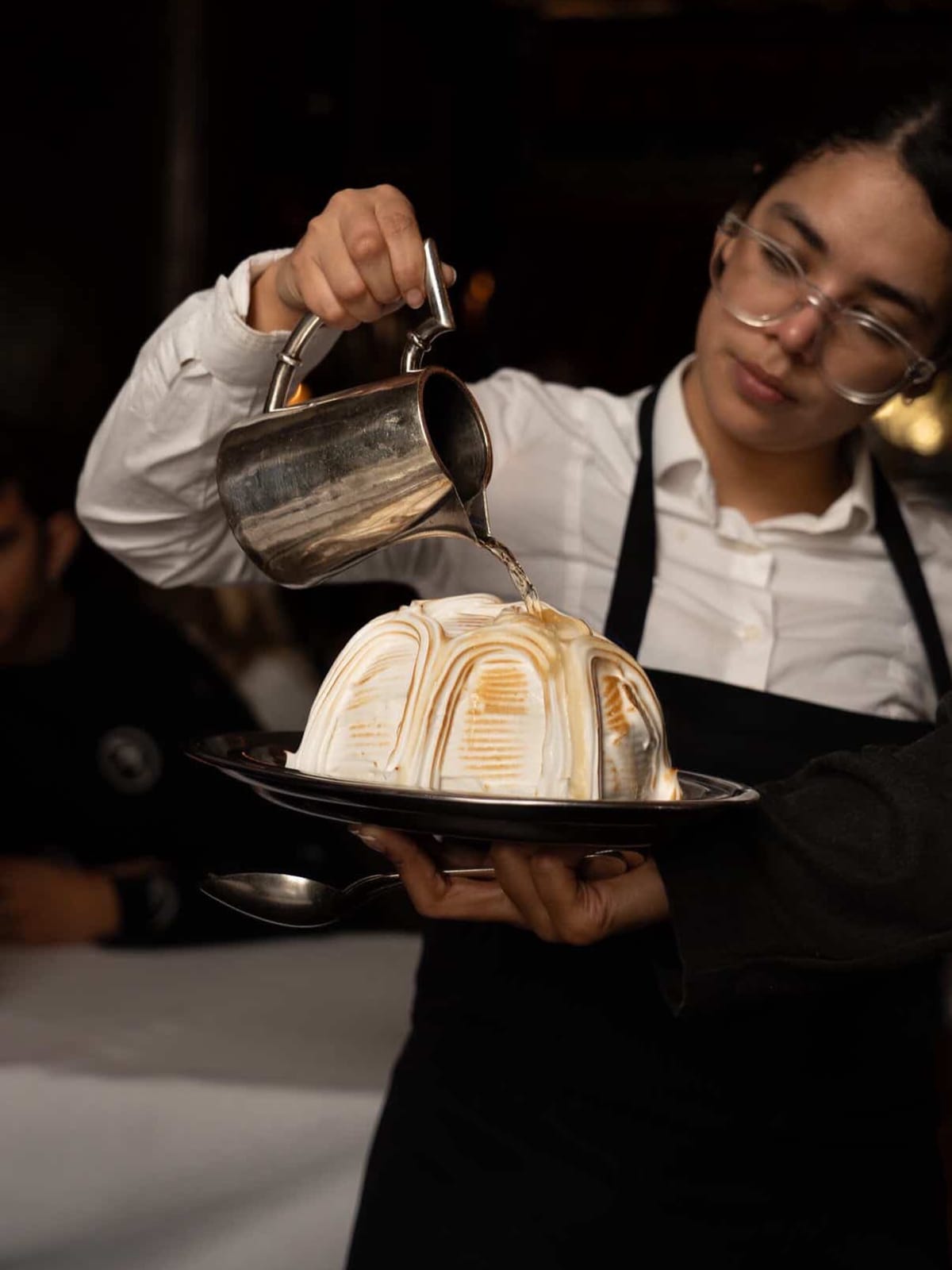 Postres clásicos del restaurante Lhardy