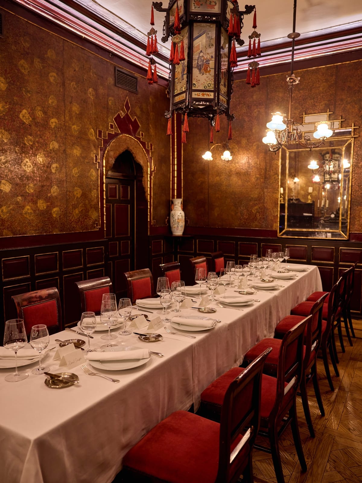 Rincón del Salón Japonés de Lhardy