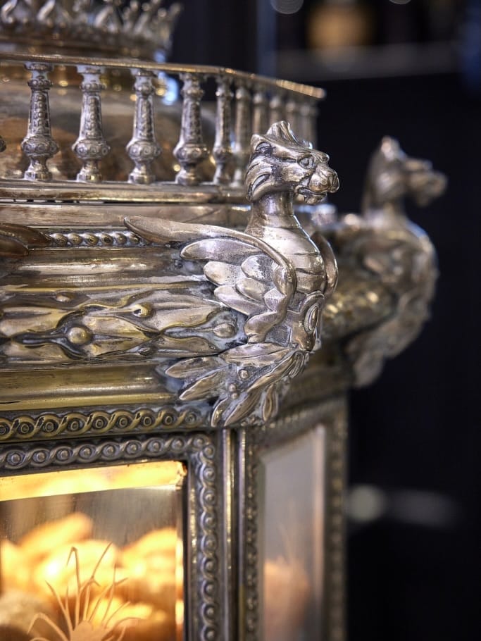 Menaje histórico de plata de Lhardy